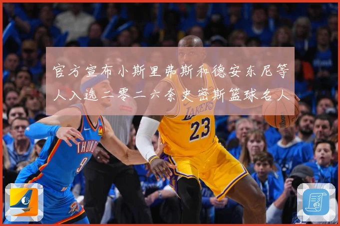 官方宣布小斯里弗斯和德安东尼等人入选二零二六奈史密斯篮球名人赛场复盘-深度解析